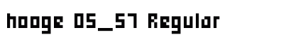 hooge 05_57 Regular preview