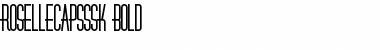 RoselleCapsSSK Bold Font