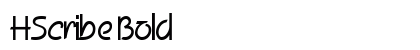 HScribe Bold preview