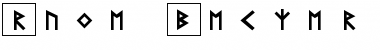 Rune Becker Normal Font