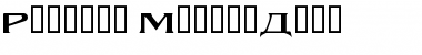 Russkij ModernDemo Font