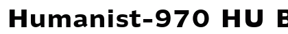 Humanist-970 HU Bold preview
