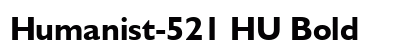 Humanist-521 HU Bold preview