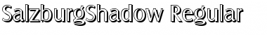 SalzburgShadow Regular Font