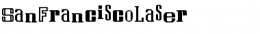 SanFranciscoLaser Regular Font