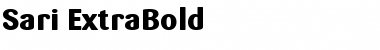 Sari ExtraBold Font