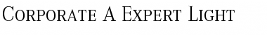 Corporate A Expert BQ Light Font