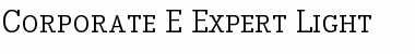 Download Corporate E Expert BQ Font