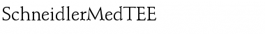 SchneidlerMedTEE Regular Font