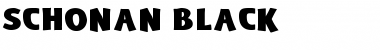 Schonan-Black Regular Font