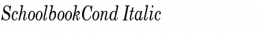 Download SchoolbookCond Font