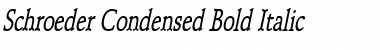 Download Schroeder Condensed Font