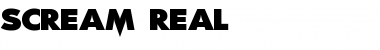 Download Scream Real Font