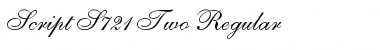 Download Script-S721-Two Font