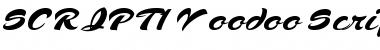 SCRIPT1 Voodoo Script Normal Font