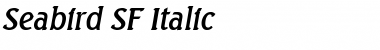 Seabird SF Italic Font