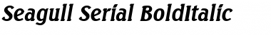 Download Seagull-Serial Font