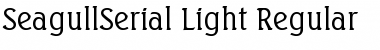 Download SeagullSerial-Light Font