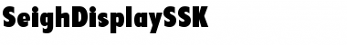 Download SeighDisplaySSK Font