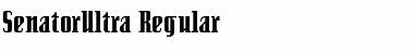 Download SenatorUltra Font