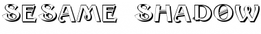 Sesame Shadow Regular Font