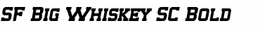 Download SF Big Whiskey SC Font