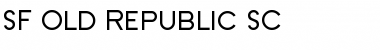 Download SF Old Republic SC Font