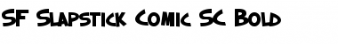 SF Slapstick Comic SC Bold Font