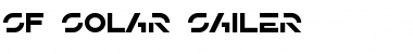 SF Solar Sailer Regular Font