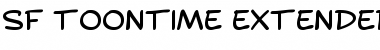 SF Toontime Extended Regular Font