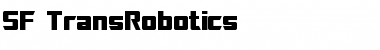 SF TransRobotics Font