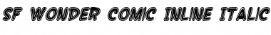 Download SF Wonder Comic Inline Font