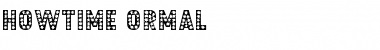 Showtime-Normal Regular Font