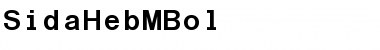 SidaHebMBol Regular Font