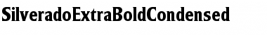 SilveradoExtraBoldCondensed Roman Font