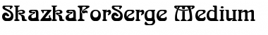 Download SkazkaForSerge Font