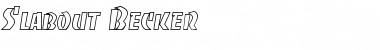 Slabout Becker Normal Font