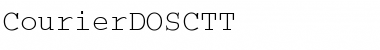 CourierDOSCTT Regular Font