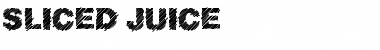 Sliced Juice Regular Font