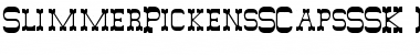 SlimmerPickensSCapsSSK Regular Font