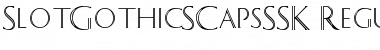 Download SlotGothicSCapsSSK Font