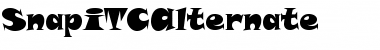 SnapITCAlternate Heavy Font