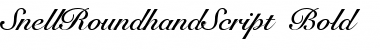 SnellRoundhandScript Bold Font