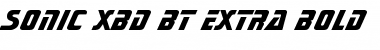 Sonic XBd BT Font