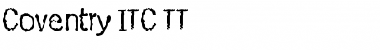 Coventry ITC TT Thin Font