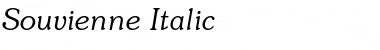 Souvienne Italic Font