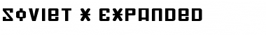 Download Soviet X-Expanded Font