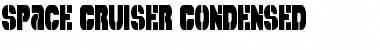 Space Cruiser Condensed Condensed Font