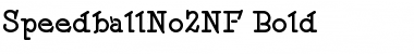 SpeedballNo2NF Bold Font