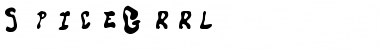 SpiceGrrl Regular Font